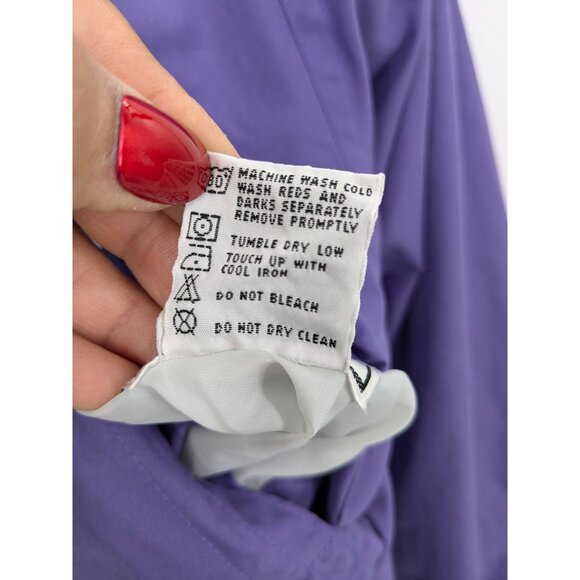 Vintage Winbreaker Jacker Unisex Reversible Zip Up 80s Shell Patchwork 90s Retro - Picture 9 of 13